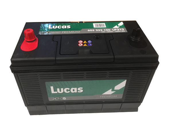 Batterie PL/Agri LUCAS LP312 105Ah/1000A