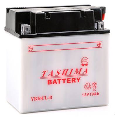 Batterie moto YB16CL-B 12V/19Ah TASHIMA