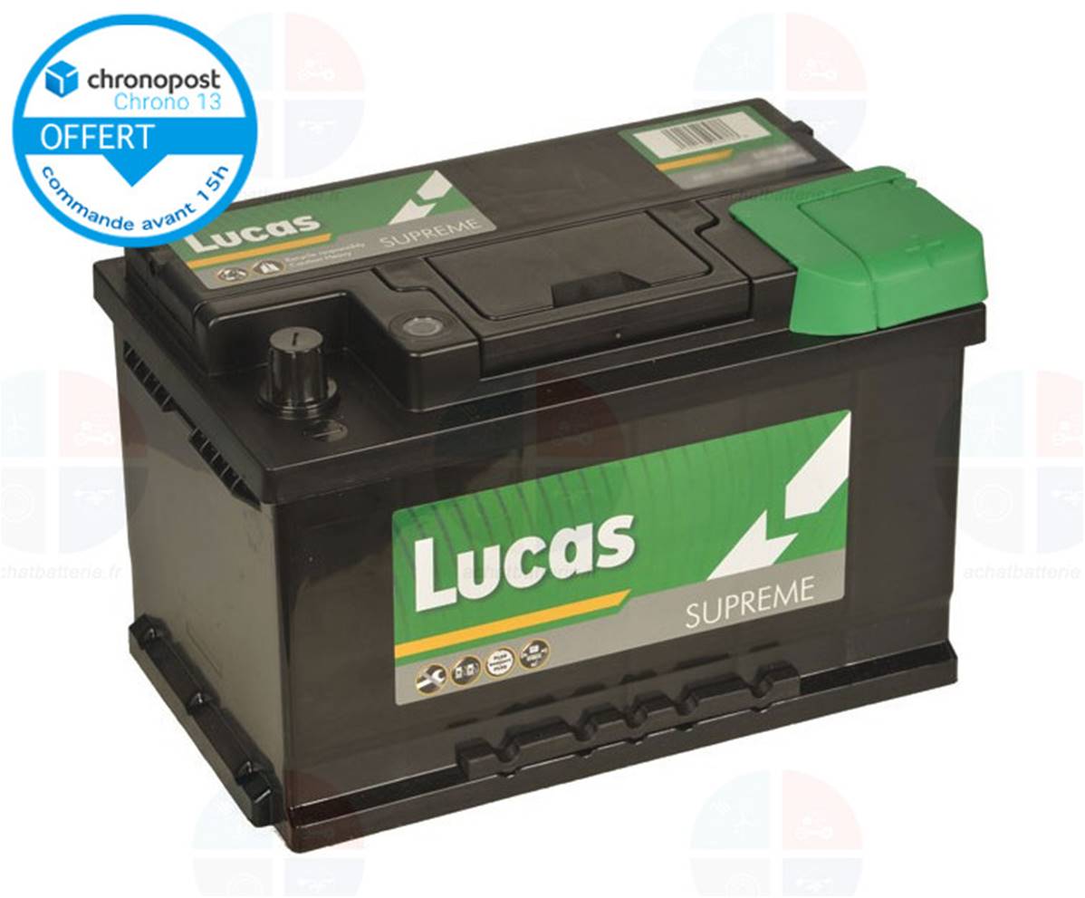 BATTERIE VOITURE L2 12V 60AH 550A - E-Batteries