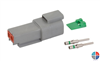 Connecteur Deutsch 2 voies Mâle