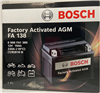 Batterie moto BOSCH FA138 AGM 12v 19ah 220A YB16-B