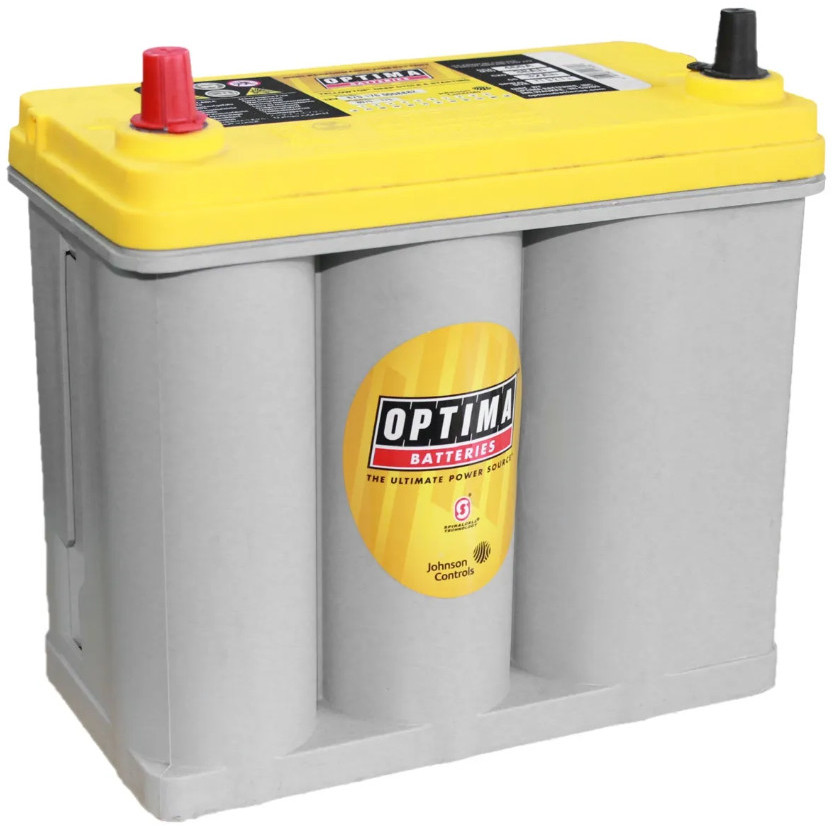 BATTERIE OPTIMA YTS 2.7J 12V 38Ah/460A AGM PUR PLOMB Spiralé