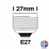 Lampe pour hublot 12v 40w sphérique E27