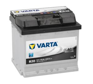 Batterie auto B20 12V 45ah/400A VARTA Black dynamic + à gauche