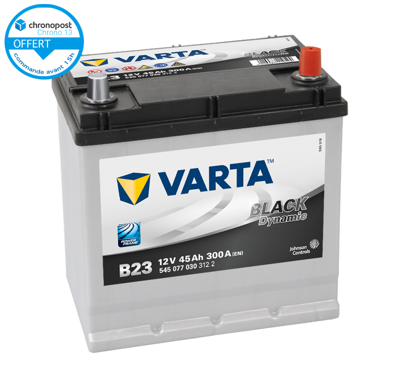 Batterie auto B23 12V 45ah/300A VARTA Black dynamic