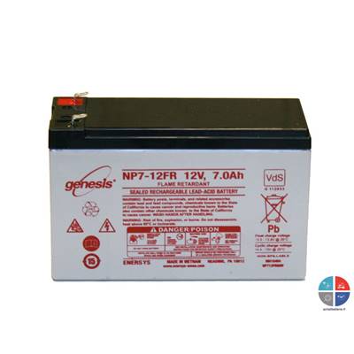 Batterie NP7-12 FR GENESIS 12V 7Ah AGM VRLA