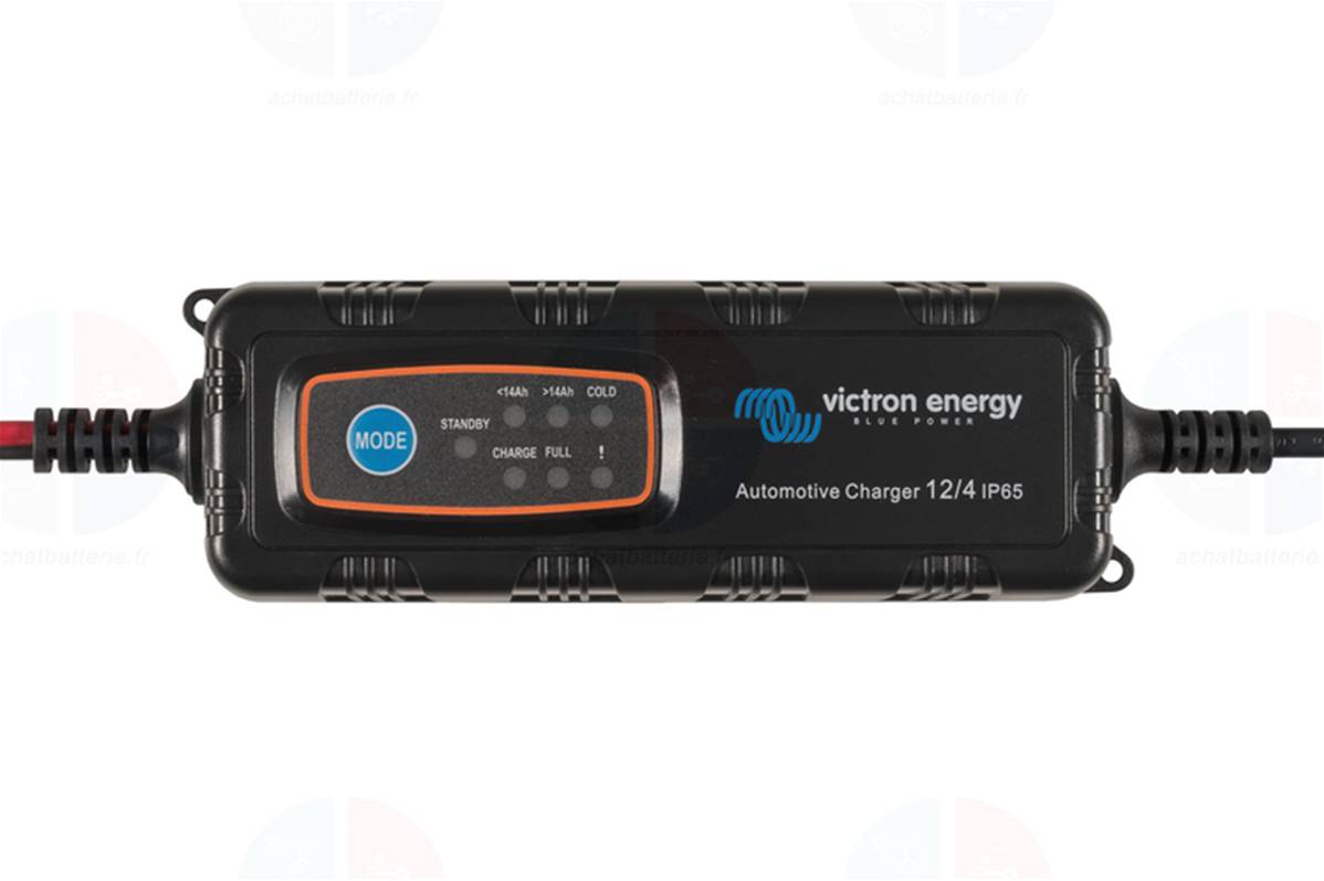 Chargeur Victron IP65 12V 1A-4A Auto Moto batteries plomb BPC120480034R