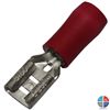 Cosse femelle plate rouge 6.3mm pour 1.5mm²