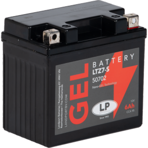 Batterie moto YTZ7S 12V 6ah 130A GEL LANDPORT