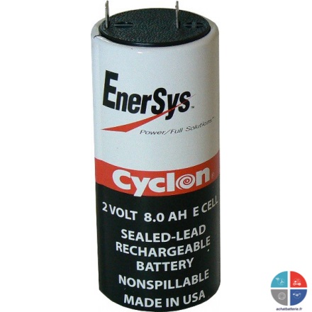 Batterie E CELL 2v 8ah Pur Plomb Cyclon 0850-0004 Agm