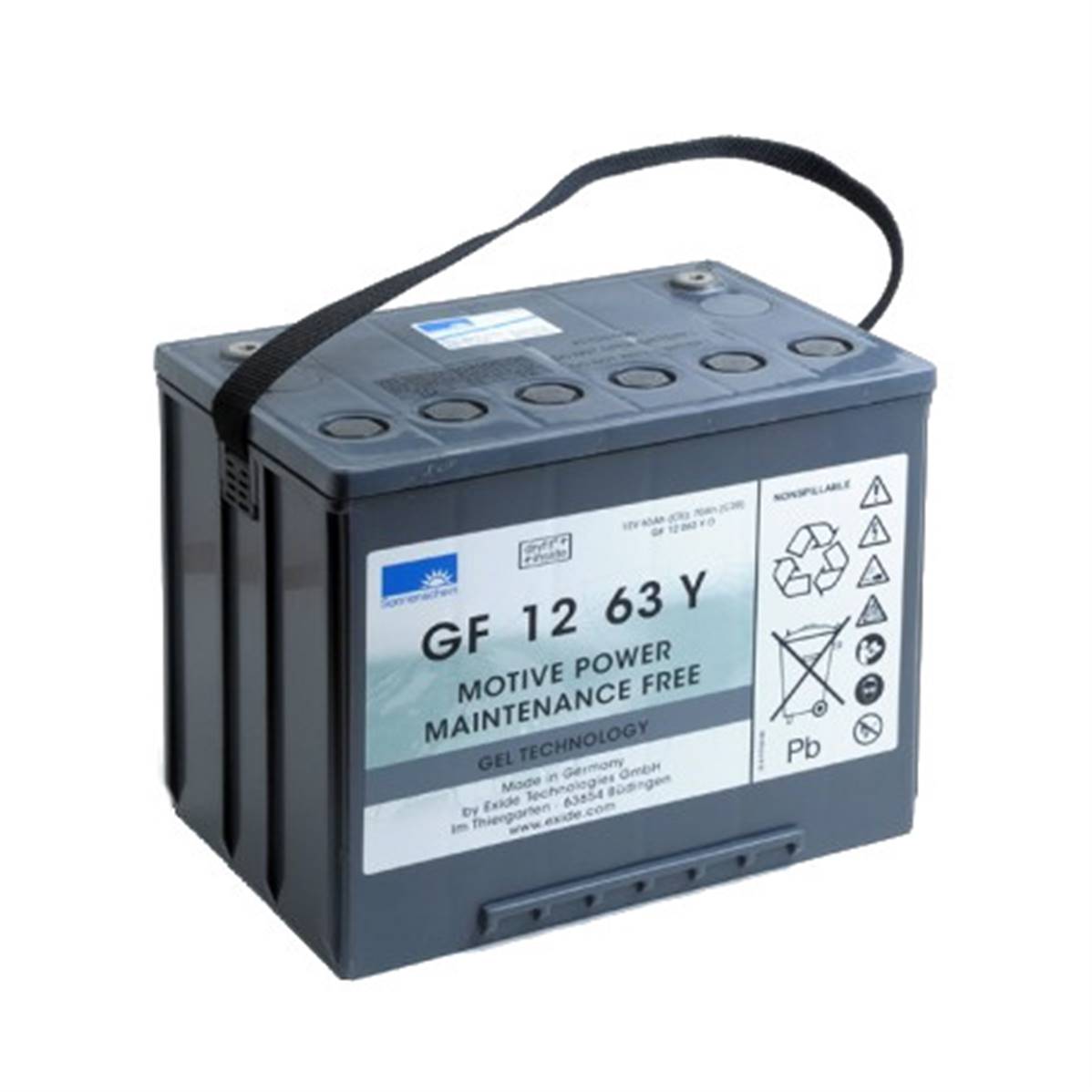 Batterie Gel Sonnenschein GF12044Y 12v 50ah