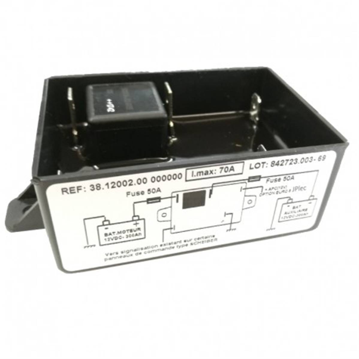 COUPLEUR SEPARATEUR DE BATTERIE 12V