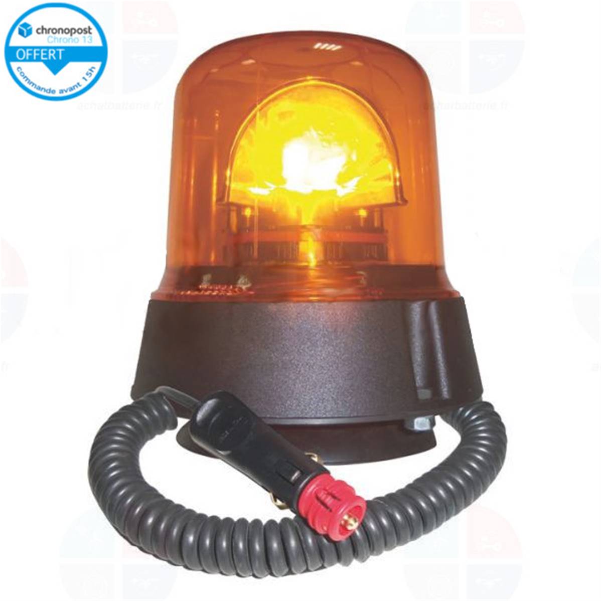 Gyrophare LED Or Magnetique 12/24v