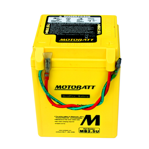 Batterie MB2.5U 12v 2.5 ah Motobatt YB2.5L