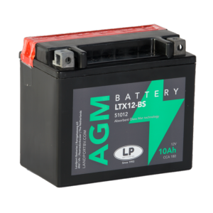 Batterie moto YTX12BS 12v 10ah 180A LANDPORT AGM