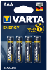 Piles LR03 X 4 VARTA ENERGY AAA 1.5V Alcaline