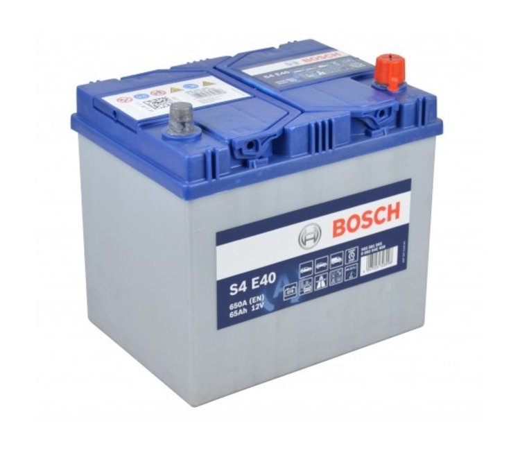 Batterie auto S4E40 12v 65ah / 650A BOSCH EFB + à droite START-STOP N65 D23