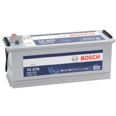 Batterie PL/Agri BOSCH T4076 12V 140ah 800A K8