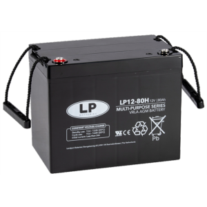 Batterie Landport LP12080H AGM 12v 80ah C10 REC80 NP75-12