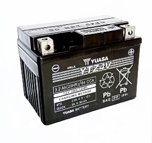Batterie moto YTZ4V WC 12v 3ah 64A YUASA