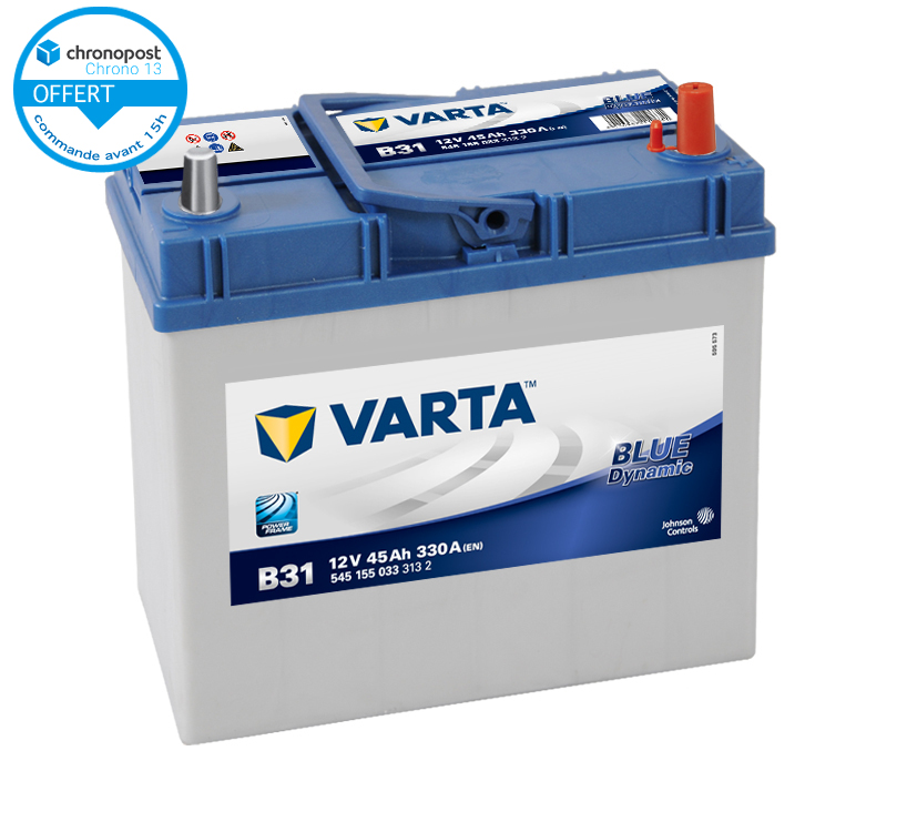 Batterie auto B31 12V 45ah/330A VARTA Blue dynamic