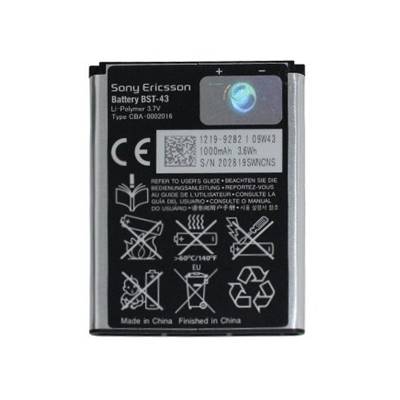 Batterie SONY ERICSSON Origine BST-43 1000mah Cedar / Elm / Hazel ...