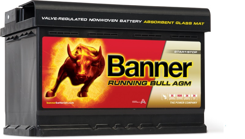 Batterie Auto AGM 12v 70ah/720A Banner 57001 Start Stop L3