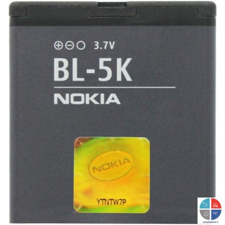 Batterie NOKIA Origine BL-5K pour N85.86 C7-00