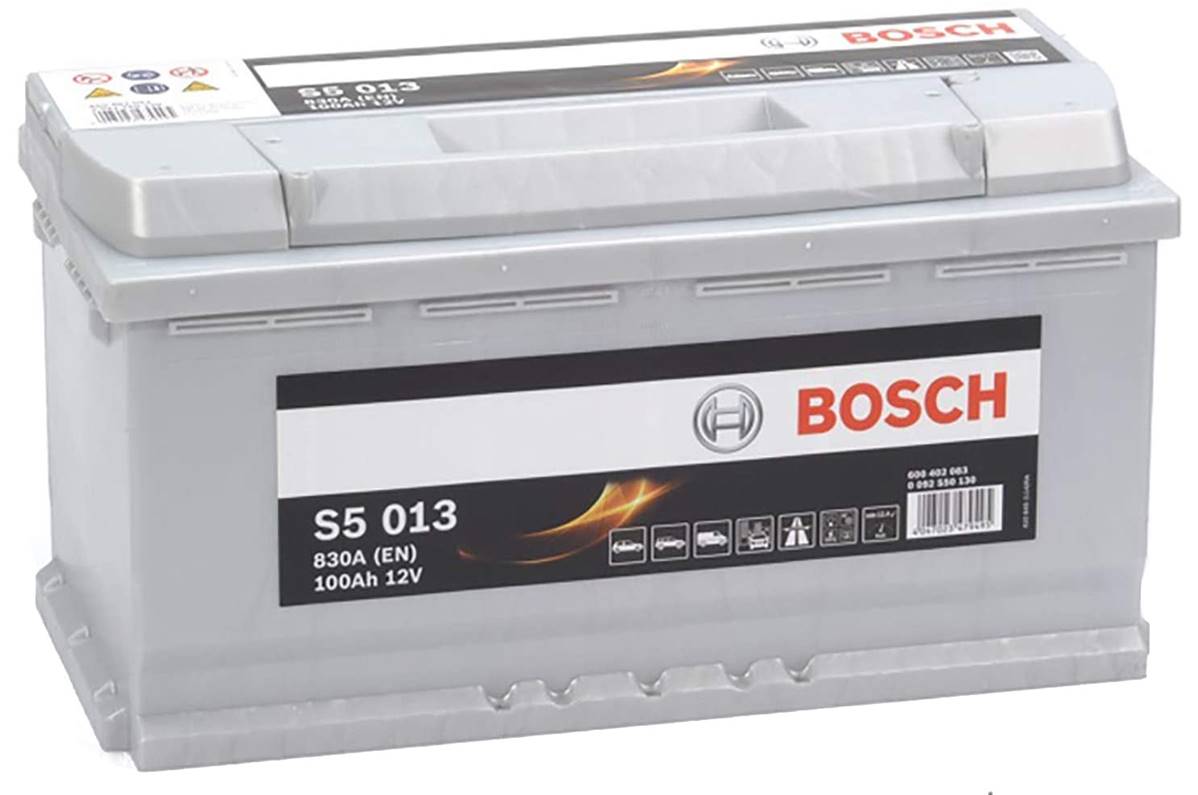 Batterie auto S5013 12V 100Ah / 830A BOSH Silver batterie de démarrage  auto, 4x4, utilitaires