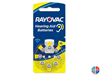 Pile auditive Acoustic 1.45 v 10/PR70 x 6 Rayovac