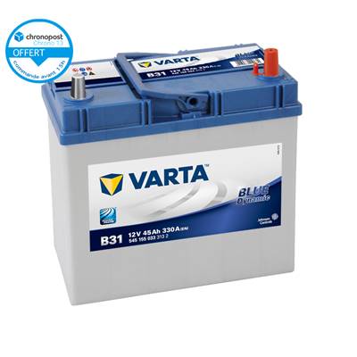 Batterie auto B31 12V 45ah/330A VARTA Blue dynamic