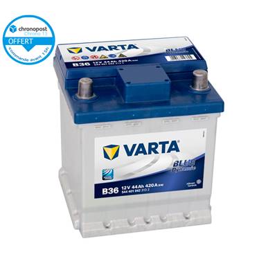 Batterie auto B36 12V 44ah/420A L0 VARTA Blue dynamic