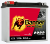 Batterie Moto BANNER ETX16 AGM 12v 19ah 325A Pro Bike Bull 51621