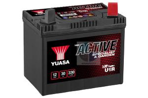Batterie tondeuse U1R-9 12v 30ah 330A Yuasa Garden +Droite