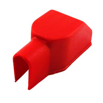 Capot de protection cosse batterie Papillon rouge