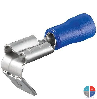 Cosse mâle-femelle bleue 2.5mm²