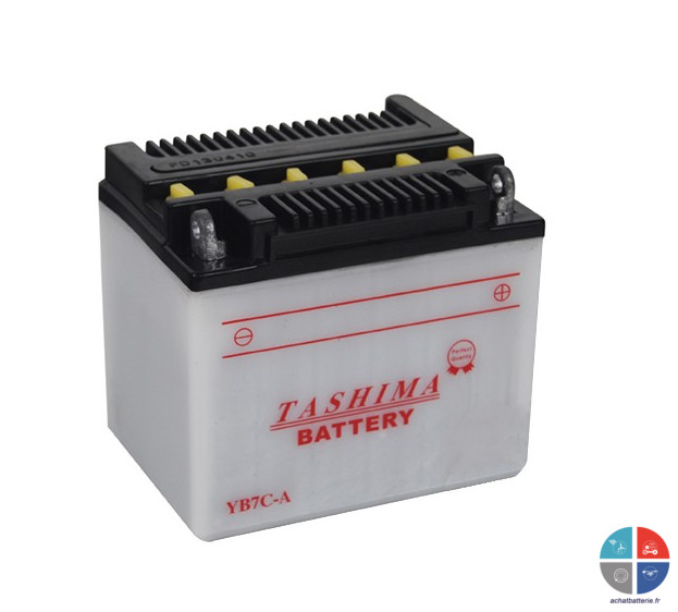 Batterie moto YB7C-A 12v 8ah 100A TASHIMA