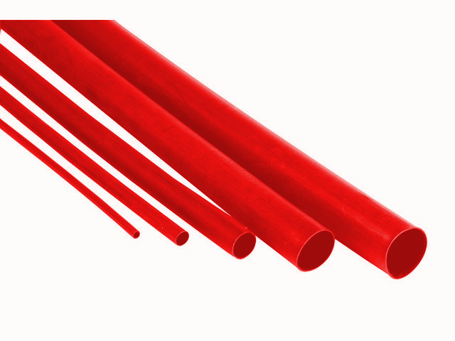 Gaine Thermo 6.4/3.2 rouge 1 Metre