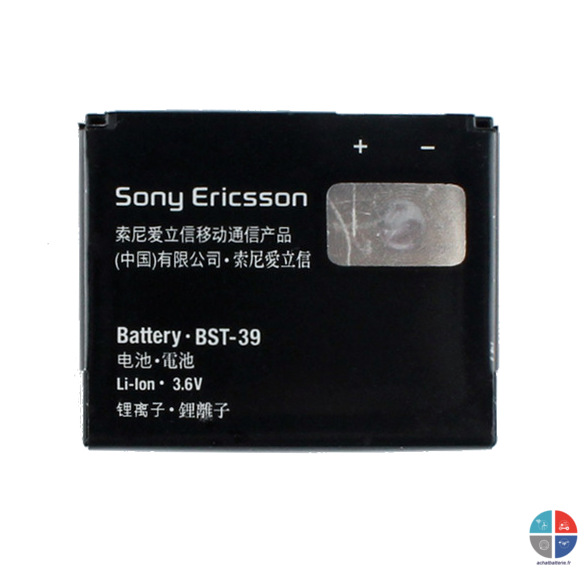 Batterie SONY ERICSSON Origine BST39 w380 w508 w910i