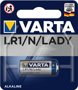 Pile LR1 VARTA 1.5V Lady, N, Alcaline