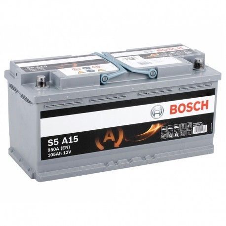 Batterie auto S5A15 12V 105Ah / 950A BOSCH AGM START-STOP L6 H15