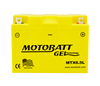 Batterie MTX6.5L 12v 6.5ah 85 A Motobatt GEL YB6.5L-B