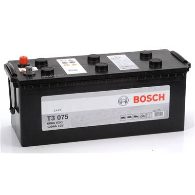 Batterie Pl/Agri BOSCH T3075 12v 120ah 680A I8