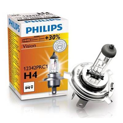 Ampoule H4 12v 60/55w halogène Philips