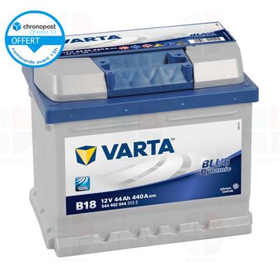 Batterie auto B18 12V 44ah/440A VARTA Blue dynamic LB1