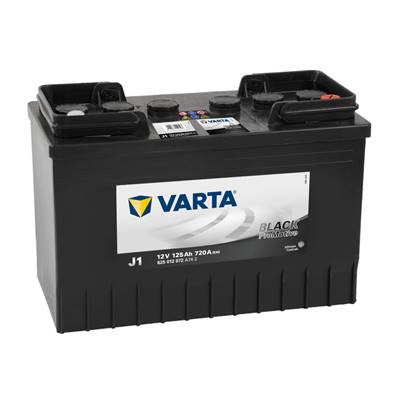 Batterie PL/Agri VARTA J1 12v 125ah/720A Black