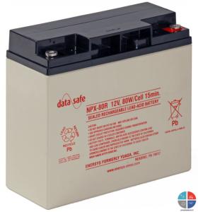 Batterie NPX80-12 DATASAFE 12V 20Ah AGM VRLA TEV 12210