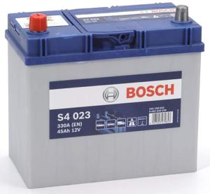 Batterie auto S4023 12V 45ah / 330A BOSCH + à gauche, bornes classiques B34