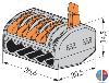 Borne de connexion Wago 5 Connexions de 0.8 à 4mm²