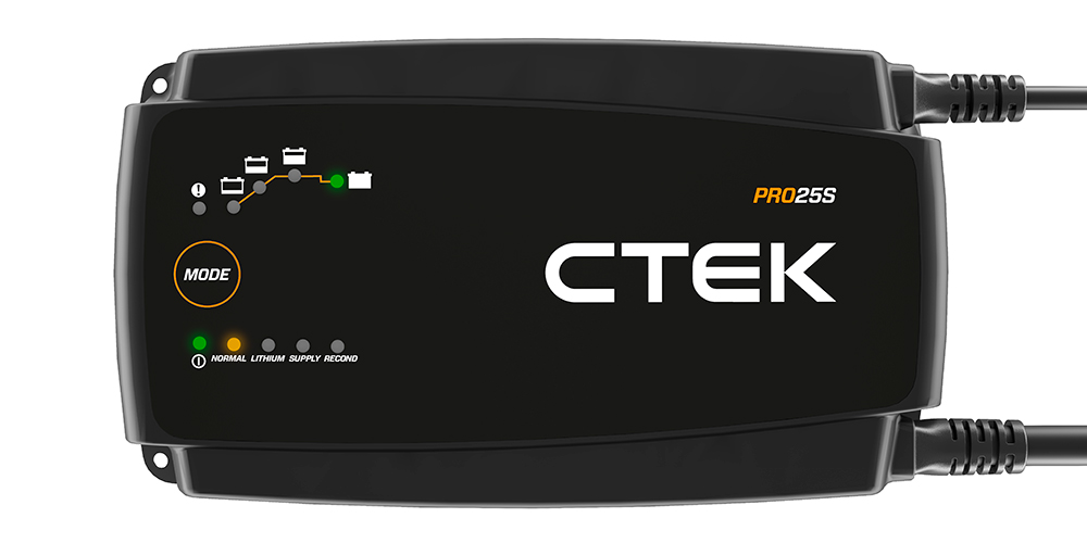 Chargeur CTEK MXS PRO25S 12V 25A AGM, Liquide, GEL et LIFEPO4, Engin, PL